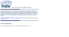 Desktop Screenshot of profiler.com